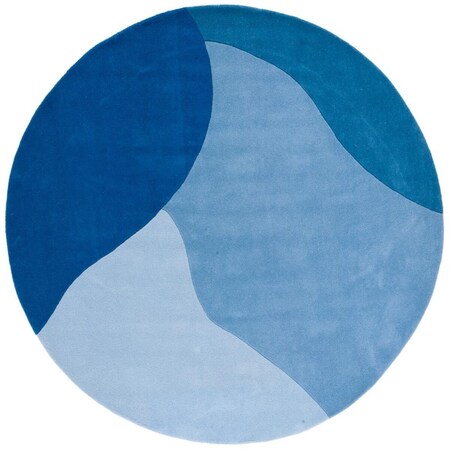 Safavieh 5 x 5 ft. Fifth Avenue Round Area Rug, Blue FTV117M-5R